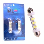   Светодиодная автолампа C5W FEST 41мм SV8,5 - 6 SMD 3528 (2шт.)